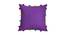 Isabela Purple Modern 14x14 Inches Cotton Cushion Cover - Set of 5 (Purple, 35 x 35 cm  (14" X 14") Cushion Size) by Urban Ladder - Cross View Design 1 - 484465