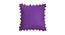 Malaysia Purple Modern 24x24 Inches Cotton Cushion Cover (Purple, 61 x 61 cm  (24" X 24") Cushion Size) by Urban Ladder - Cross View Design 1 - 484468