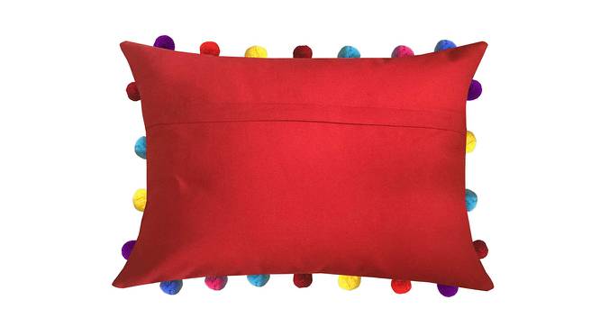 Ryann Red Modern 14x20 Inches Cotton Cushion Cover (Red, 36 x 51 cm  (14" X 20") Cushion Size) by Urban Ladder - Front View Design 1 - 484489