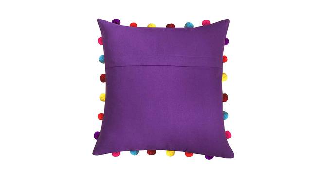 Colette Purple Modern 18x18 Inches Cotton Cushion Cover (Purple, 46 x 46 cm  (18" X 18") Cushion Size) by Urban Ladder - Front View Design 1 - 484494