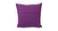 Stella Violet Abstract 16x16 Inches Cotton Cushion Cover- Set of 2 (41 x 41 cm  (16" X 16") Cushion Size, Violet) by Urban Ladder - Design 1 Side View - 484500