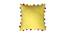 Sierra Yellow Modern 18x18 Inches Cotton Cushion Cover -Set of 3 (Yellow, 46 x 46 cm  (18" X 18") Cushion Size) by Urban Ladder - Cross View Design 1 - 484561
