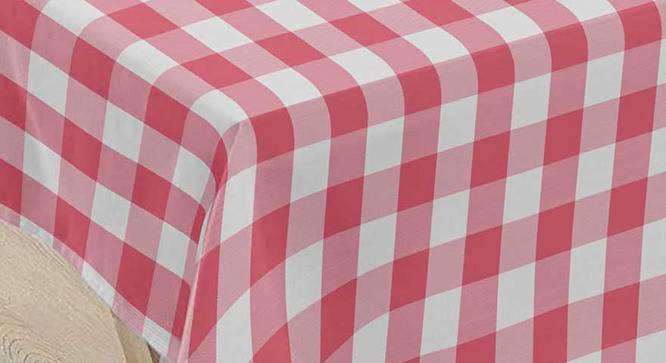 Sky Multicolor Checks Cotton 36 x 60 Inches Table Cover (Multicolor, 91 x 152 cm (36" x 60") Size) by Urban Ladder - Front View Design 1 - 484572