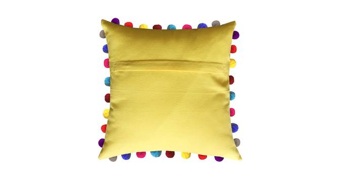 Marie Yellow Modern 24x24 Inches Cotton Cushion Cover (Yellow, 61 x 61 cm  (24" X 24") Cushion Size) by Urban Ladder - Front View Design 1 - 484589