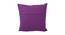 Roscoe Violet Abstract 16x16 Inches Cotton Cushion Cover- Set of 2 (41 x 41 cm  (16" X 16") Cushion Size, Violet) by Urban Ladder - Design 1 Side View - 484595