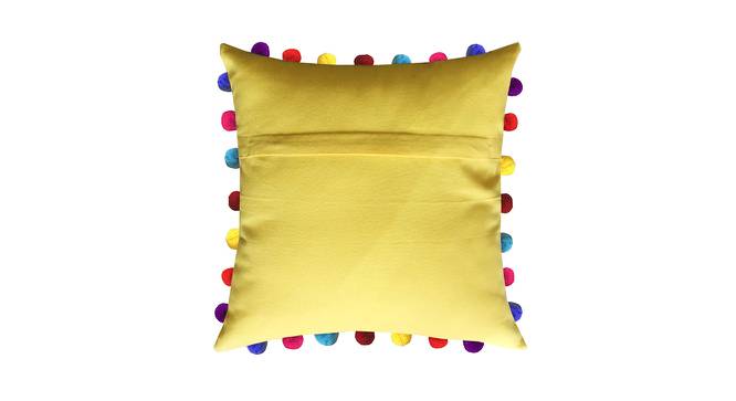 Fernanda Yellow Modern 20x20 Inches Cotton Cushion Cover (Yellow, 51 x 51 cm  (20" X 20") Cushion Size) by Urban Ladder - Front View Design 1 - 484684