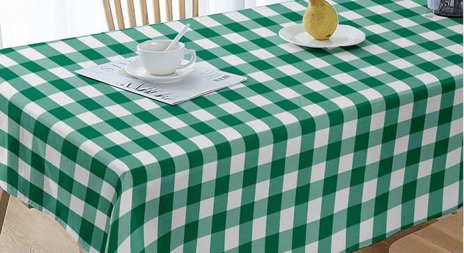 Chana Multicolor Checks Cotton 36 x 60 Inches Table Cover (Multicolor, 91 x 152 cm (36" x 60") Size) by Urban Ladder - Cross View Design 1 - 484818