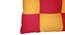 Rob Cotton Multicolor Solid 16x16 Inches Polyfill Filled Chair Pad (Multicolor) by Urban Ladder - Design 2 Side View - 484988