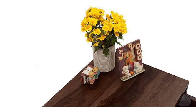Zephyr Bedside Table (Mahogany Finish) by Urban Ladder - Top Image Design 1 - 4850