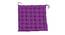 Stella Cotton Purple Solid 15x 32 Inches Polyfill Filled Chair Cushions (Purple) by Urban Ladder - Front View Design 1 - 485048