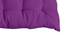 Stella Cotton Purple Solid 15x 32 Inches Polyfill Filled Chair Cushions (Purple) by Urban Ladder - Design 1 Side View - 485065