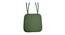Ike Cotton Green Solid 15x15 Inches Polyfill Filled Chair Pad (Green) by Urban Ladder - Design 1 Side View - 485078