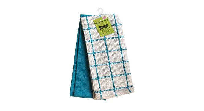 Emmeline Multicolor Modern Cotton 15 x 25 inches Tea Towel -Set of 2 (Set Of 2 Set, Multicolor) by Urban Ladder - Cross View Design 1 - 485210