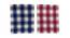 Belen Multicolor Checks Cotton 16 x 20 inches Tea Towel -Set of 4 (Set Of 4 Set, Multicolor) by Urban Ladder - Cross View Design 1 - 485211
