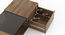 Alita Storage Coffee Table (Half Drawer Configuration, Warm Walnut Finish) by Urban Ladder - Top Image Design 1 - 