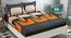 Alejandra Beige Abstract 160 TC Cotton Double Size Bedsheet with 2 Pillow Covers (Beige, Double Size) by Urban Ladder - Front View Design 1 - 485325