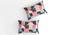 Julia Multicolor Geometric 160 TC Cotton Double Size Bedsheet with 2 Pillow Covers (Double Size, Multicolor) by Urban Ladder - Cross View Design 1 - 485341