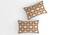 David Gold Abstract 160 TC Cotton Double Size Bedsheet with 2 Pillow Covers (Gold, Double Size) by Urban Ladder - Cross View Design 1 - 485351