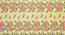 Carmen Green Floral 160 TC Cotton Double Size Bedsheet with 2 Pillow Covers (Green, Double Size) by Urban Ladder - Design 1 Side View - 485363
