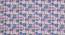 Ines Blue Abstract 160 TC Cotton Double Size Bedsheet with 2 Pillow Covers (Blue, Double Size) by Urban Ladder - Design 1 Side View - 485367