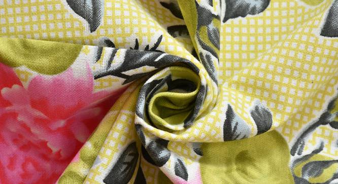 Carmen Green Floral 160 TC Cotton Double Size Bedsheet with 2 Pillow Covers (Green, Double Size) by Urban Ladder - Rear View Design 1 - 485383