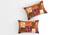 Martina Brown Geometric 160 TC Cotton Double Size Bedsheet with 2 Pillow Covers (Brown, Double Size) by Urban Ladder - Cross View Design 1 - 485436