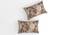 Valentina Beige Floral 160 TC Cotton Double Size Bedsheet with 2 Pillow Covers (Beige, Double Size) by Urban Ladder - Cross View Design 1 - 485441