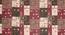 Paula Purple Geometric 160 TC Cotton Double Size Bedsheet with 2 Pillow Covers (Purple, Double Size) by Urban Ladder - Design 1 Side View - 485457