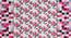 Sara Pink Floral 160 TC Cotton Double Size Bedsheet with 2 Pillow Covers (Pink, Double Size) by Urban Ladder - Design 1 Side View - 485458