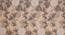 Valentina Beige Floral 160 TC Cotton Double Size Bedsheet with 2 Pillow Covers (Beige, Double Size) by Urban Ladder - Design 1 Side View - 485461