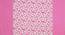 Lola Pink Floral 160 TC Cotton Double Size Bedsheet with 2 Pillow Covers (Pink, Double Size) by Urban Ladder - Design 1 Side View - 485465
