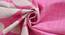 Lola Pink Floral 160 TC Cotton Double Size Bedsheet with 2 Pillow Covers (Pink, Double Size) by Urban Ladder - Rear View Design 1 - 485484