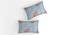 Valeria Silver Floral 160 TC Cotton Double Size Bedsheet with 2 Pillow Covers (Silver, Double Size) by Urban Ladder - Cross View Design 1 - 485538