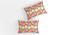 Marta Pink Floral 160 TC Cotton Double Size Bedsheet with 2 Pillow Covers (Pink, Double Size) by Urban Ladder - Cross View Design 1 - 485539