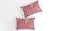 Adriana Pink Floral 160 TC Cotton Double Size Bedsheet with 2 Pillow Covers (Pink, Double Size) by Urban Ladder - Cross View Design 1 - 485540