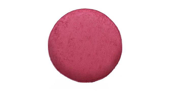 Melanie Solid Wood Stool in Pink Colour (Pink) by Urban Ladder - Cross View Design 1 - 485554
