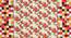 Carla Orange Floral 160 TC Cotton Double Size Bedsheet with 2 Pillow Covers (Orange, Double Size) by Urban Ladder - Design 1 Side View - 485558