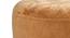 Melanie Solid Wood Stool in Gold Colour (Gold) by Urban Ladder - Design 1 Side View - 485577