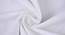 Leo White Solid 210 TC Cotton King Size Bedsheet with 2 Pillow Covers (White, King Size) by Urban Ladder - Rear View Design 1 - 485592