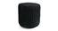 Jade Fabric Pouffe in Black Colour (Black) by Urban Ladder - Front View Design 1 - 485612