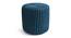 Jade Fabric Pouffe in Turquoise Colour (Turquoise) by Urban Ladder - Front View Design 1 - 485614