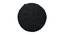 Jade Fabric Pouffe in Black Colour (Black) by Urban Ladder - Cross View Design 1 - 485626