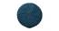 Jade Fabric Pouffe in Turquoise Colour (Turquoise) by Urban Ladder - Cross View Design 1 - 485628