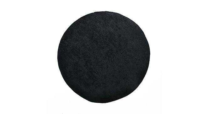 Melanie Solid Wood Stool in Black Colour (Black) by Urban Ladder - Cross View Design 1 - 485631