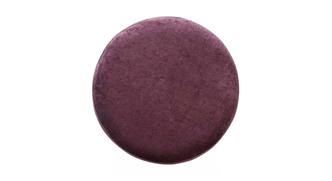 Melanie Solid Wood Stool in Purple Colour (Purple) by Urban Ladder - Cross View Design 1 - 485632