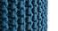 Jade Fabric Pouffe in Turquoise Colour (Turquoise) by Urban Ladder - Design 1 Side View - 485641