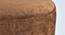 Melanie Solid Wood Stool in Brown Colour (Brown) by Urban Ladder - Design 1 Side View - 485642