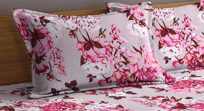 Leann Multicolor Floral 210 TC Polycotton King Size Bedsheet With 2 Pillow Covers (King Size, Multicolor) by Urban Ladder - Cross View Design 1 - 485992
