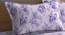 Maisey Purple Floral 210 TC Cotton King Size Bedsheet With 2 Pillow Covers (Purple, King Size) by Urban Ladder - Cross View Design 1 - 486095