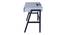 Darden Study Table (Charcoal Grey) by Urban Ladder - Cross View Design 1 - 486747